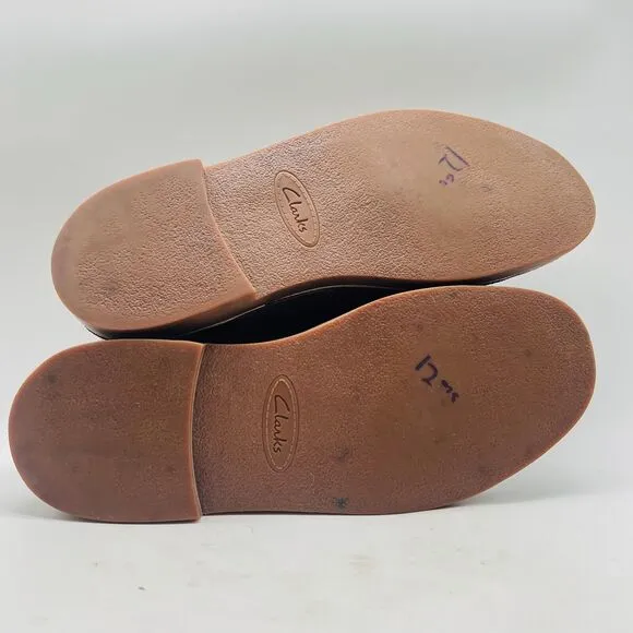 Clarks Boots Mens 13 Brown Leather Desert Beeswax Ankle Classic Casual Shoes
