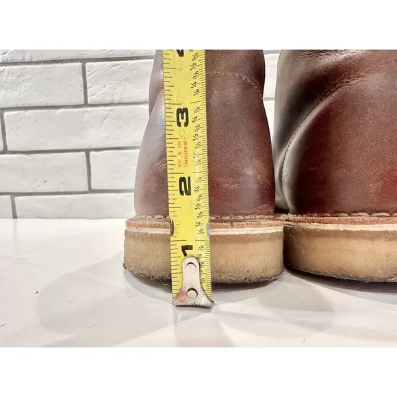 Clarks Classic Brown Leather 2-Hole Desert Boots US Men's 12 M