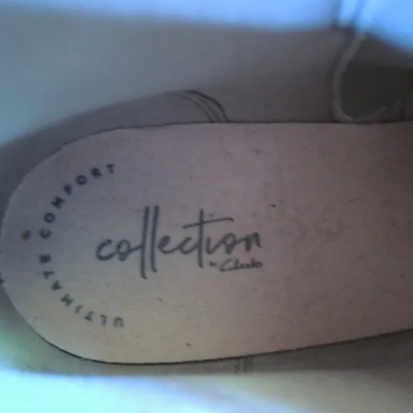 Clarks Collection Brown Suede Addiy Kara Booties Buckle Detail 10