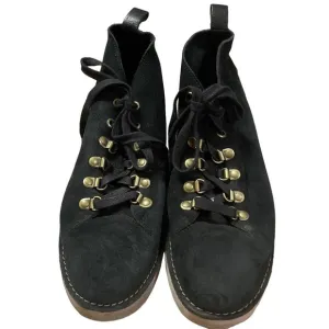 Clarks Nala Hike Boots Black Suede Size 8