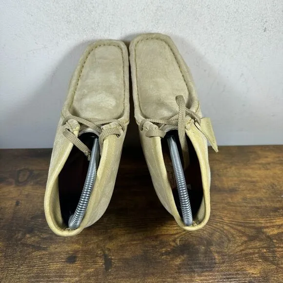 Clarks Originals Wallabee Maple Suede Boots Shoe Women's Size 7 M‎