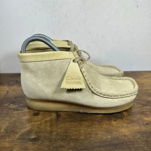 Clarks Originals Wallabee Maple Suede Boots Shoe Women's Size 7 M‎