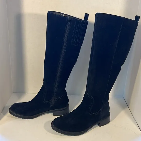 Clark’s‎ Suede Tall Black Boots 7.5