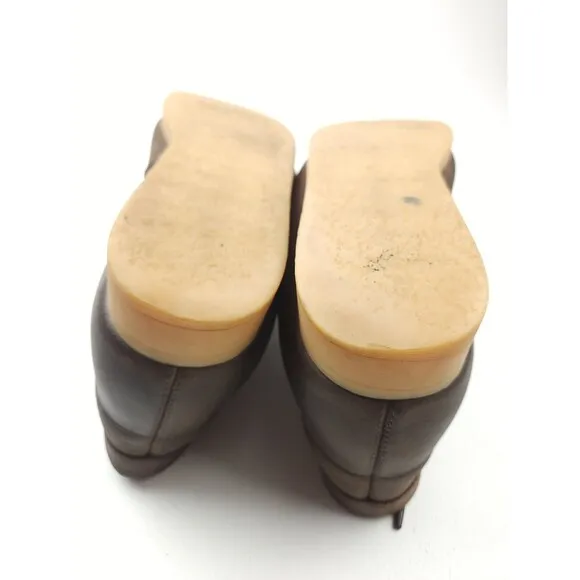 Clarks Wallabee Boots Stinson Hi Brown Chukka Leather Size 9