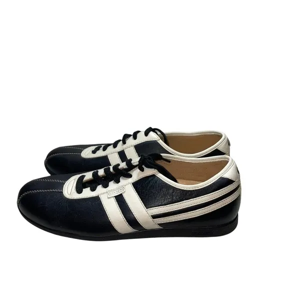 Coach Frasier Leather Man Shoes Fashion Casus Sneakers Size 10