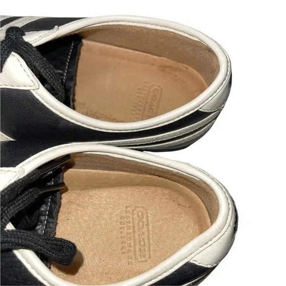 Coach Frasier Leather Man Shoes Fashion Casus Sneakers Size 10