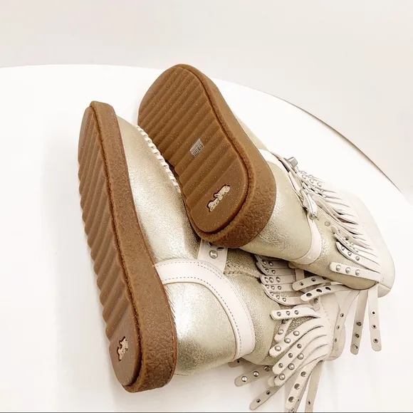 🆕{COACH} Rocassin Leather Boots