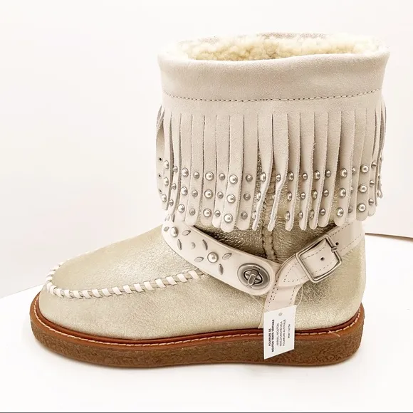 🆕{COACH} Rocassin Leather Boots