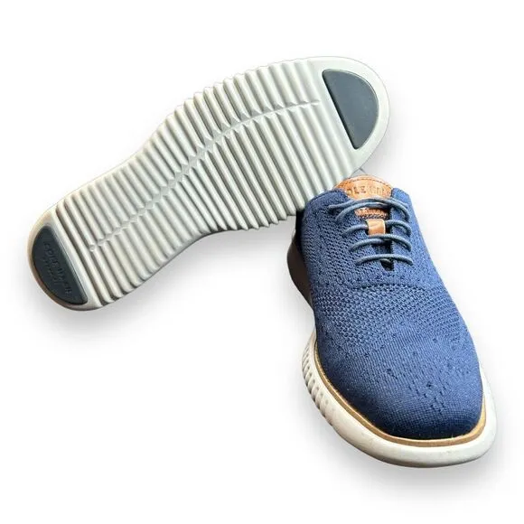 Cole Haan 2 Zerogrand Stitchlite Wingtip Oxford Shoes Men's Size 8 M C27569