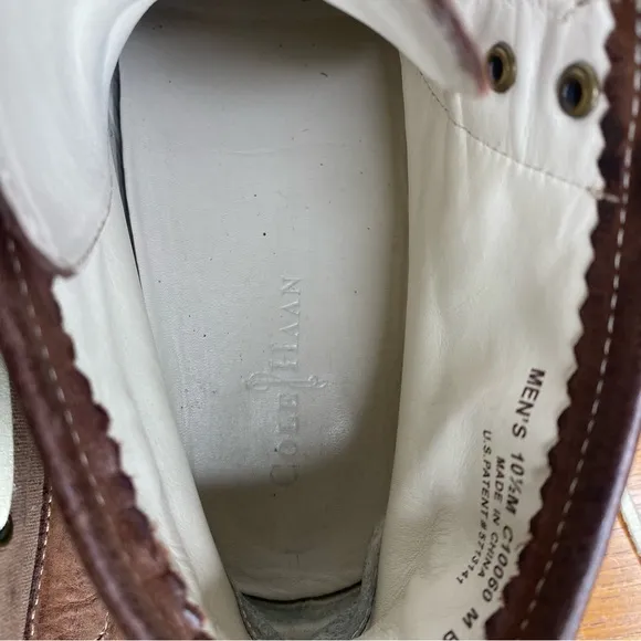 Cole Haan Brown Leather Chukka Boots