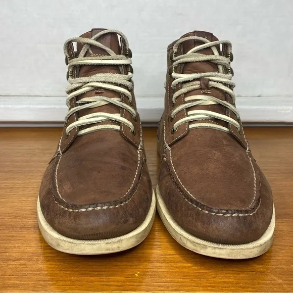 Cole Haan Brown Leather Chukka Boots