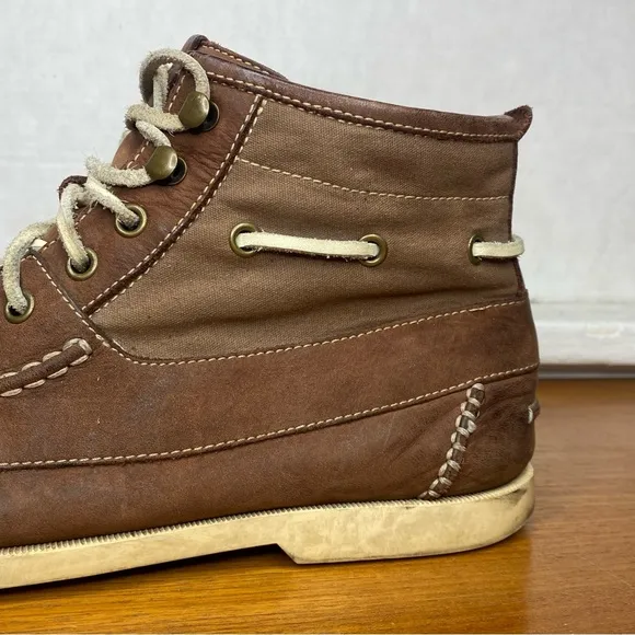 Cole Haan Brown Leather Chukka Boots