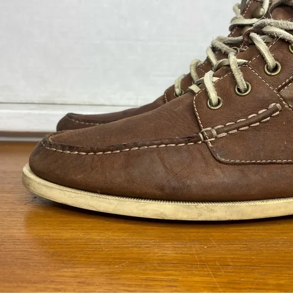 Cole Haan Brown Leather Chukka Boots
