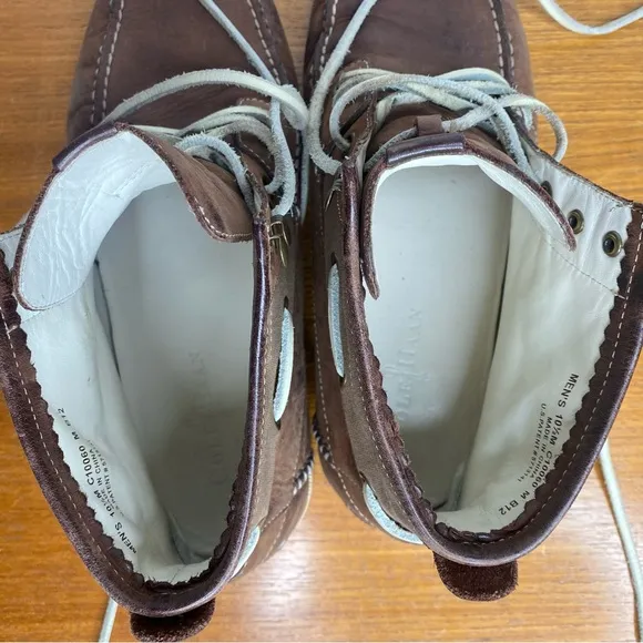 Cole Haan Brown Leather Chukka Boots
