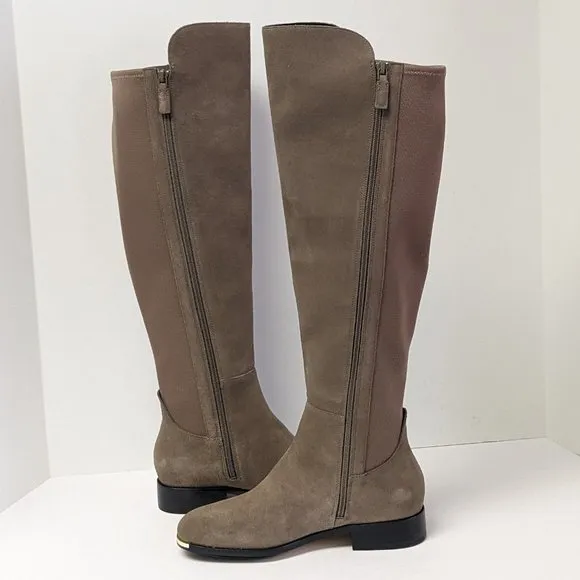 Cole Haan Grand Ambition Huntington Boots, Walnut Suede, Women's 7 M