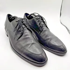 Cole Haan Grand OS Mens Size 11W Black Casual Classic Leather Dress Oxford Shoes