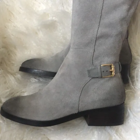 Cole Haan Gray Genuine Suede boots