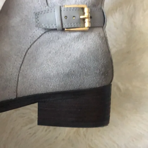 Cole Haan Gray Genuine Suede boots
