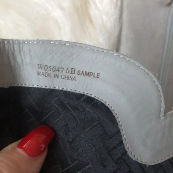 Cole Haan Gray Genuine Suede boots