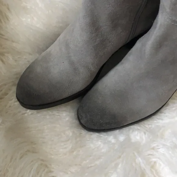 Cole Haan Gray Genuine Suede boots