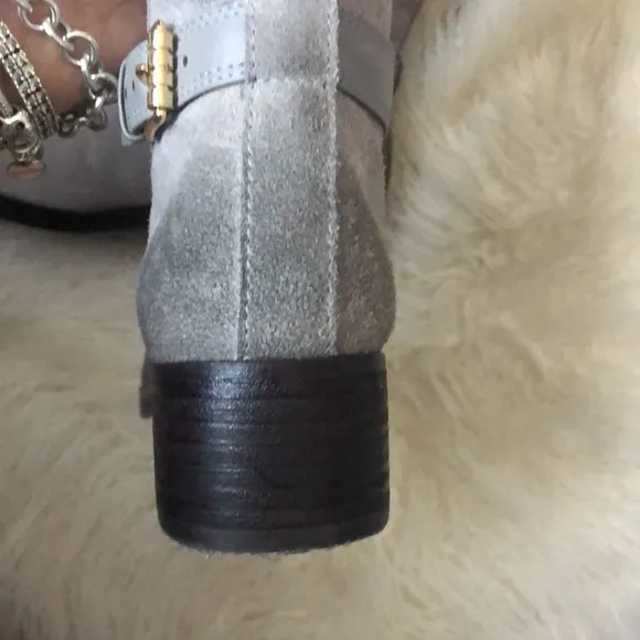 Cole Haan Gray Genuine Suede boots