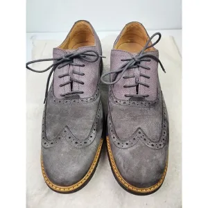 Cole Haan Great Jones Wingtip Oxford Dark Gull Grey C12153 Men's Shoes Size 9M