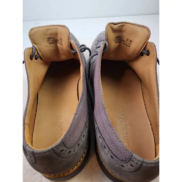 Cole Haan Great Jones Wingtip Oxford Dark Gull Grey C12153 Men's Shoes Size 9M
