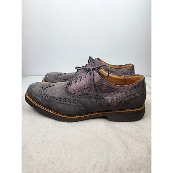 Cole Haan Great Jones Wingtip Oxford Dark Gull Grey C12153 Men's Shoes Size 9M