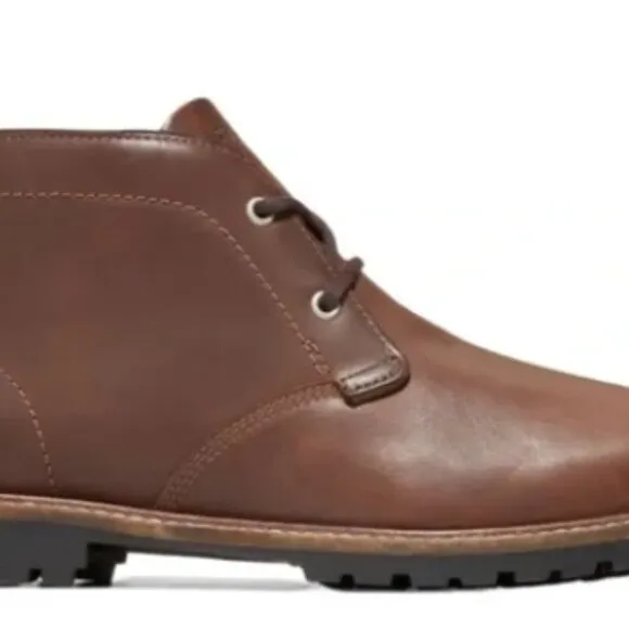 Cole Haan Men's Midland Leather Water Resistant Lace-Up Chukka Boots