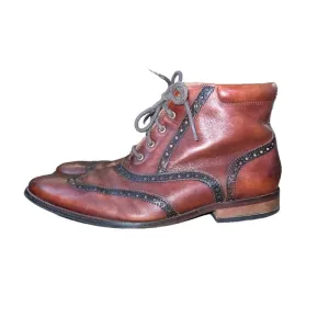 Cole Haan Men’s Williams Leather Chukka Boots Size 9 Wingtip C20286 Brown