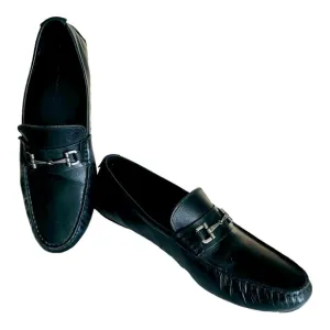 Cole Haan Somerset Link BitLoafer Black  C25980 DrivingMoc Leather Size 11 M