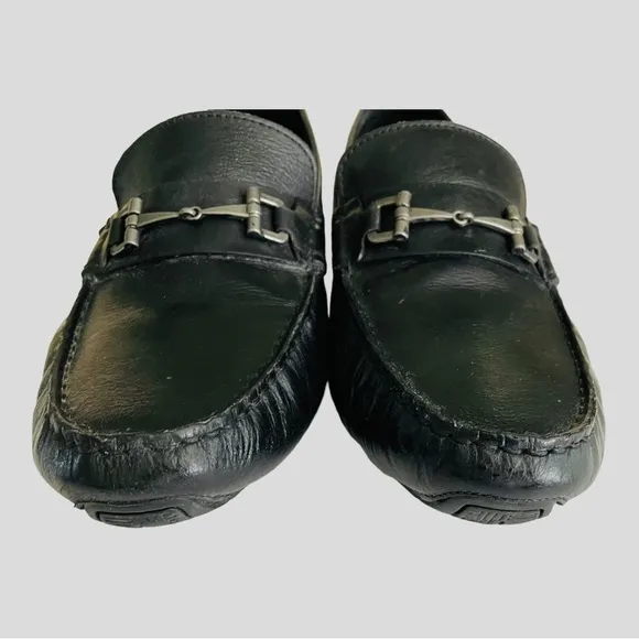 Cole Haan Somerset Link BitLoafer Black  C25980 DrivingMoc Leather Size 11 M