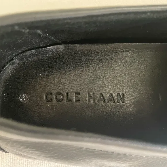 Cole Haan Somerset Link BitLoafer Black  C25980 DrivingMoc Leather Size 11 M