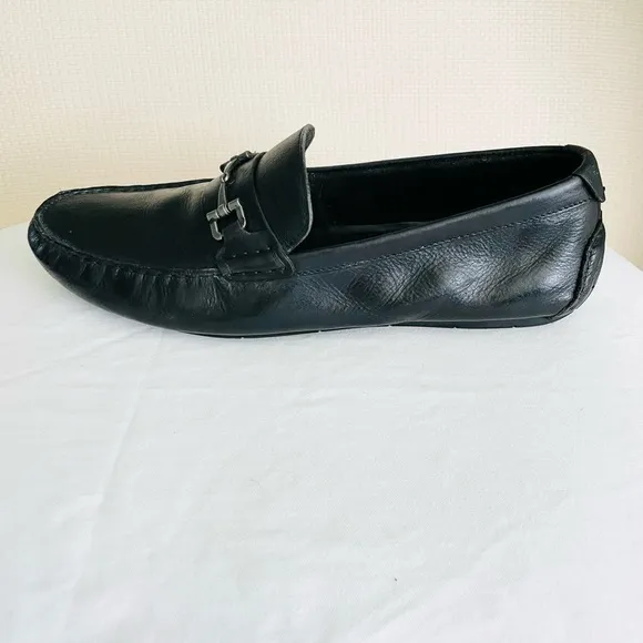 Cole Haan Somerset Link BitLoafer Black  C25980 DrivingMoc Leather Size 11 M