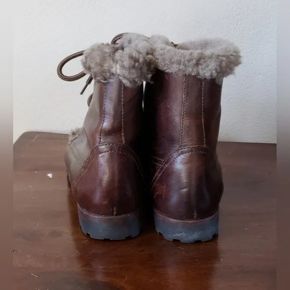Cole Haan Women's Brown Leather Boots Size 9 M