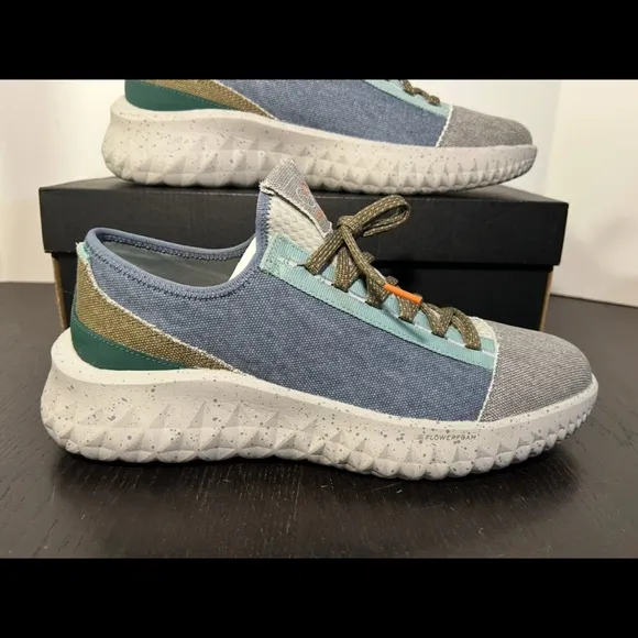 Cole Haan Zerogrand Generation Grand II Sneakers Shoes Blue/Green/Grey Mens 10.5
