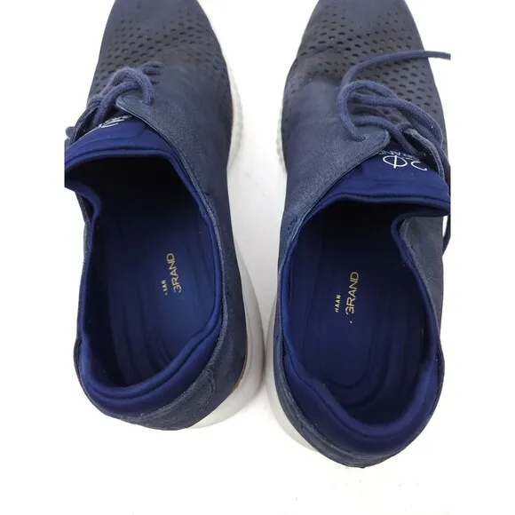 Cole Hann 2.0 Grand OS Blue/White Men's Size 9.5 M Casual Shoes