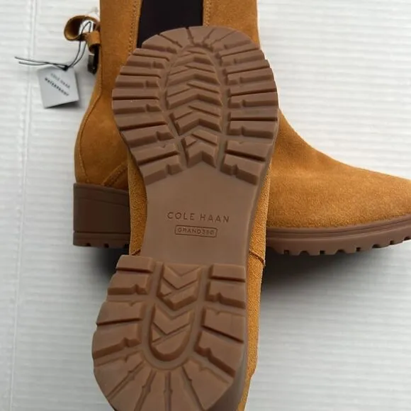 COLE HAAN Camea Suede Chelsea Boots