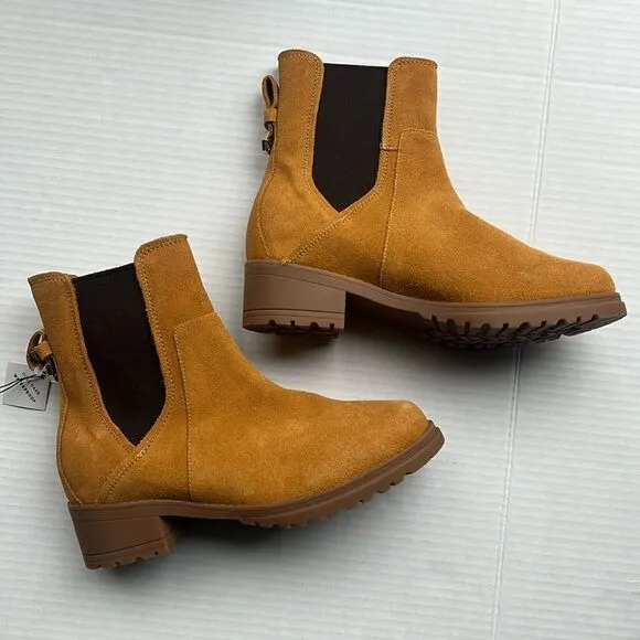 COLE HAAN Camea Suede Chelsea Boots