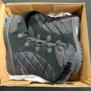 Columbia Ice Maiden II Insulated Waterproof Winter Boots 9 Black