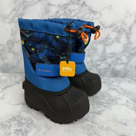 Columbia Toddler Boys Boots sz 6 Waterproof Insulated NEW #K885