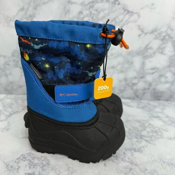 Columbia Toddler Boys Boots sz 6 Waterproof Insulated NEW #K885