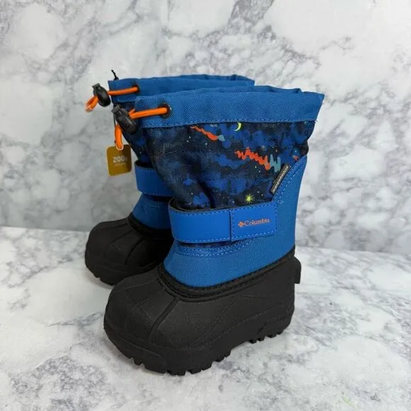 Columbia Toddler Boys Boots sz 6 Waterproof Insulated NEW #K885