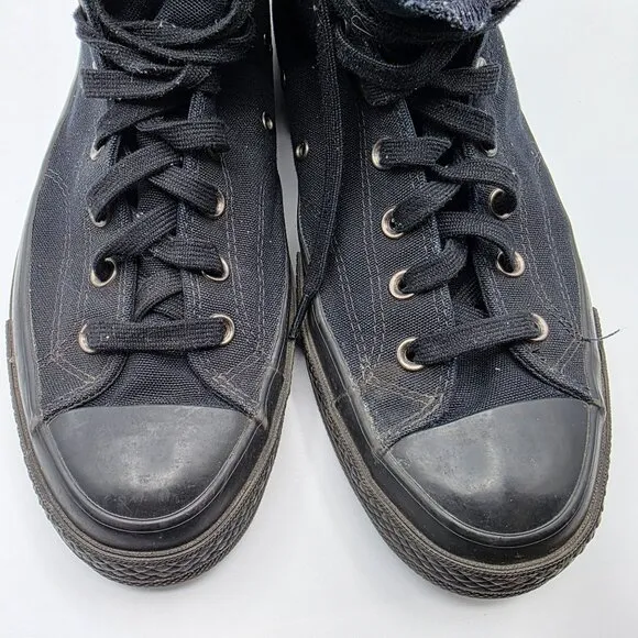 Converse Chuck 70 Mens Size 11 Monochrome Triple Black Shoes High Top Casual