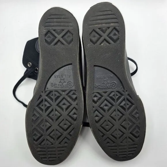 Converse Chuck 70 Mens Size 11 Monochrome Triple Black Shoes High Top Casual