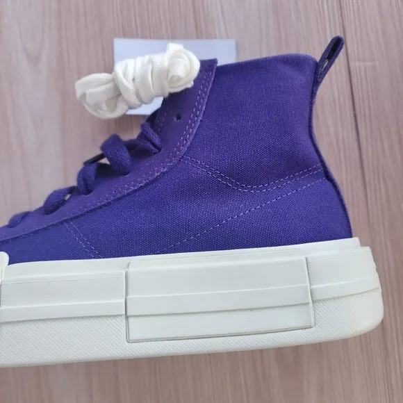 ⭐Converse Sz 7 Women Shoes Chuck Taylor All Star Cruise Purple Sneakers A10238C