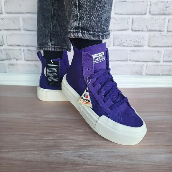 ⭐Converse Sz 7 Women Shoes Chuck Taylor All Star Cruise Purple Sneakers A10238C