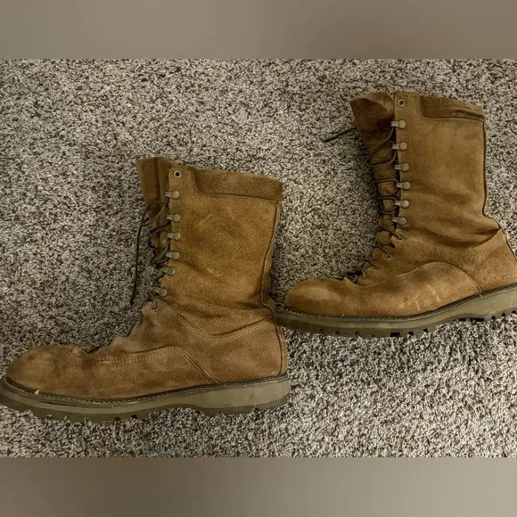 Corcoran Matterhorn Men's Military Boots Suede Leather USA Made