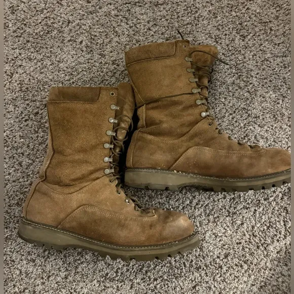 Corcoran Matterhorn Men's Military Boots Suede Leather USA Made