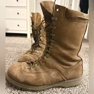 Corcoran Matterhorn Men's Military Boots Suede Leather USA Made